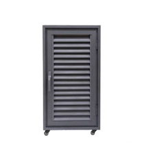 Top selling exterior aluminium  louver door industrial exterior aluminium  louver door for buildings